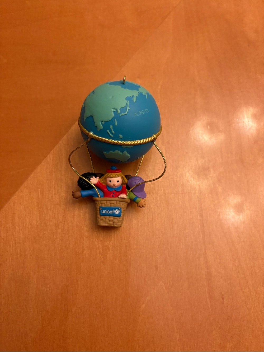 Hallmark UNICEF Hot Air Balloon Ornament